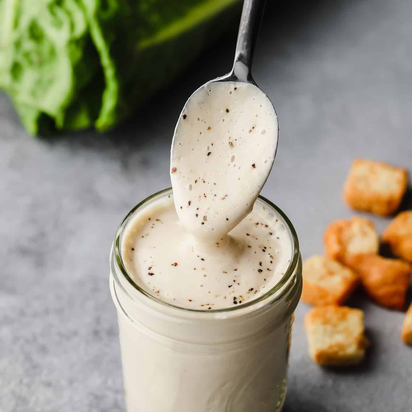Creamy Vegan Caesar: Cashews Replace Dairy, No Anchovies Needed